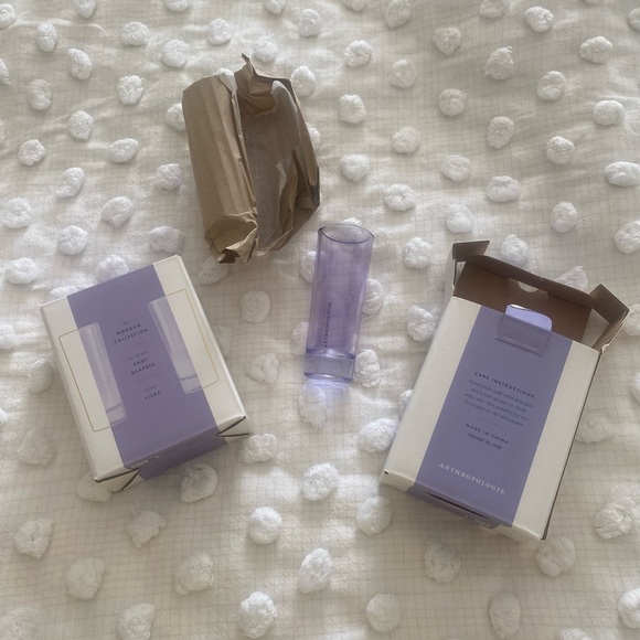 Anthropologie Morgan Collection Shot Glasses Set of 4 - Picture 7 of 8
